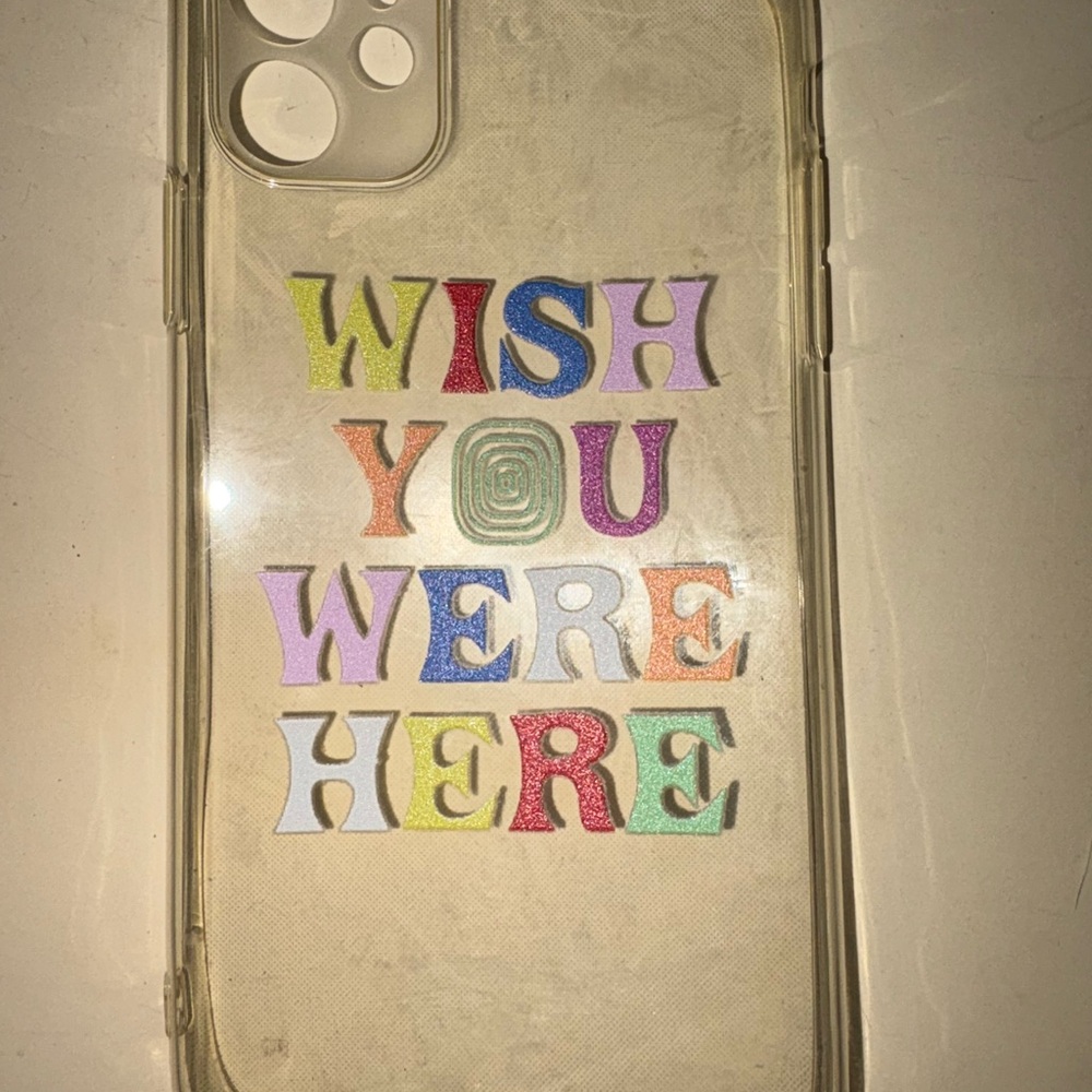 'Wish You Were Here' Travis Scott iPhone Case